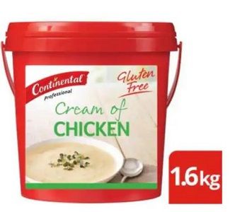 CREME OF CHICKEN SOUP MIX  CONT GFREE x 1.6kg (6)