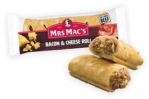 MEGA BACON CHEESE SAUSAGE ROLL 280g x 12