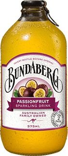 PASSIONFRUIT BUNDABERG DRINK 12 x 375ml