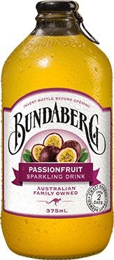 PASSIONFRUIT BUNDABERG DRINK 12 x 375ml