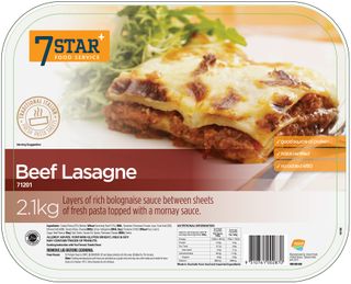 VESCO BEEF LASAGNE x 2.1kg (6)