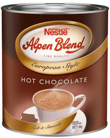 ALPEN DRINKING CHOC NESTLE x 1.4kg (6)