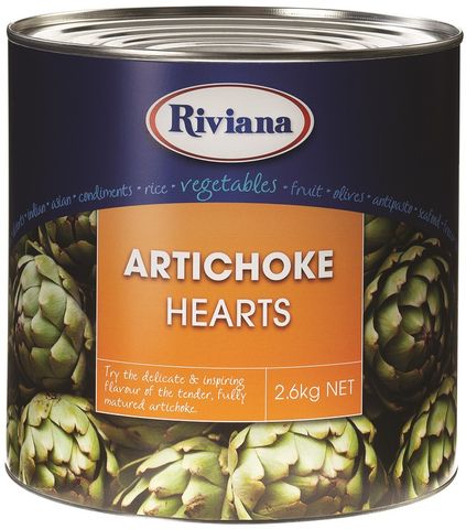 ARTICHOKE HEARTS RIVIANA GFREE x 2.5kg (3)