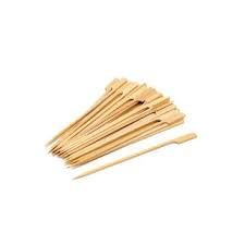 15cm SQUARE FLAG BAMBOO SKEWERS x 100