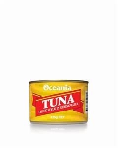 TUNA IN SPRING WATER OCEANIA POUCH x 1kg