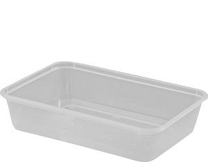 FREEZER 500ml RECTANGLE CONTAINER CAWAY x 50 (10)