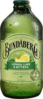 LEMON LIME BITTERS BUNDABERG 12 x 375ml