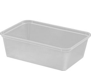 FREEZER 750ml RECTANGLE CONTAINER CAWAY x 50 (10)