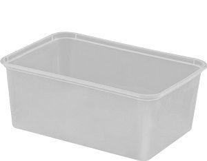 FREEZER 1000ml RECTANGLE CONTAINER CAWAY x 50 (10)