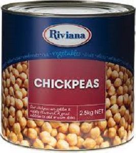 CHICKPEAS RIVIANA GFREE x 2.5kg (3)