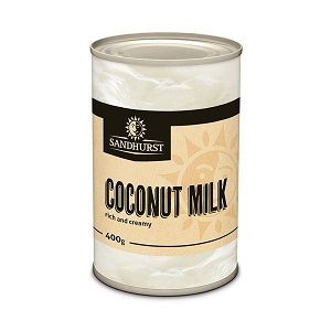 COCONUT MILK SANDHURST GFREE x 400ml (24)