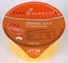 FROZEN ORANGE JUICE CUPS JUICE AND CO NAS 110ml x 96