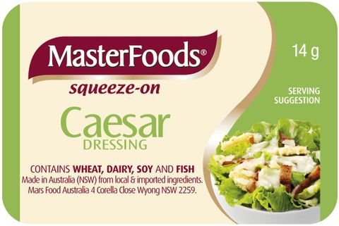 SQZ CAESAR SALAD DRESS MFOOD 100x14g