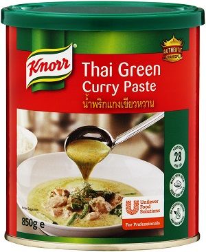 THAI GREEN CURRY PASTE KNORR x 850g (6)
