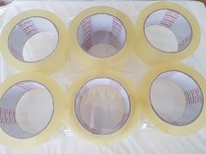 TAPE CLEAR 48mm x 75mt VIBAC x 6 (6)