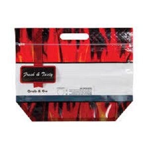 CHICKEN BAG PLASTIC HANDLE LARGE 325x265x140mm x 500