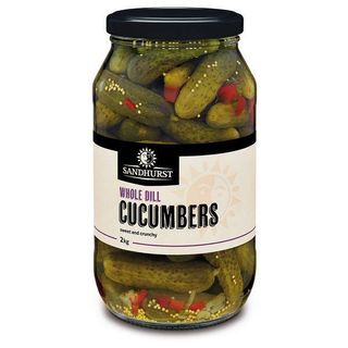 DILL CUCUMBERS WHOLE SHURST GFREE x 2kg (6)