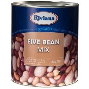 FIVE BEAN MIX RIVIANA x 3kg (6)