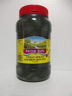 GHERKIN ROUNDS SPGULLY GFREE x 2.2kg (6)