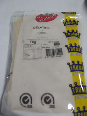 GELATINE GROUND TRUMPS x 1kg (10)