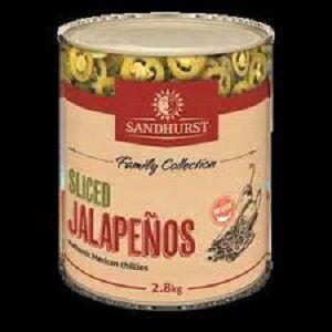 JALAPENO PEPPER SLICED SHURST GFREE x 2.8kg (6)