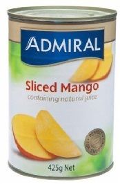 SLICED MANGO ADMIRAL GFREE x 425g (12)