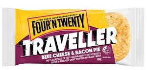BEEF CHEESE BACON TRAVELLER 4N20 160g x 24