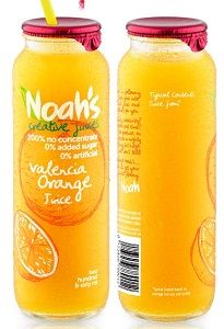 NOAHS ORANGE JUICE VALENCIA 12x260ml