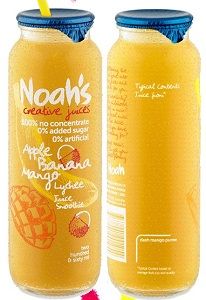 NOAHS YELLOW SMOOTHIE 12x260ml