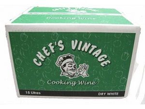 15lt COOKING WINE DRY WHITE CHEFS VINTAGE