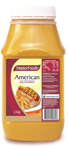 AMERICAN MUSTARD MFOOD x 2.5kg (6)