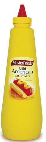 SQUEEZY AMERICAN MUSTARD MFOOD x 920ml (6)