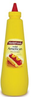 SQUEEZY AMERICAN MUSTARD MFOOD x 920ml (6)