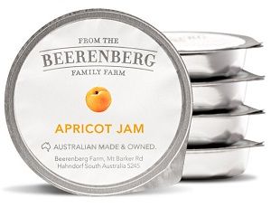 BEERENBERG APRICOT JAM PORTION 14g x 120