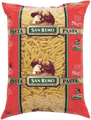 PENNE PASTA SAN REMO 2 x 5kg