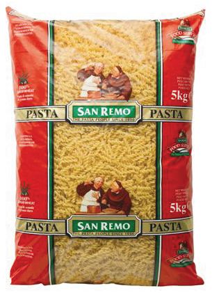 SMALL SPIRAL PASTA SAN REMO 2 x 5kg