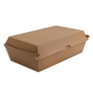 MEDIUM FISH BOX KRAFT F/FRIENDLY (PBFISHM-PF))x 200