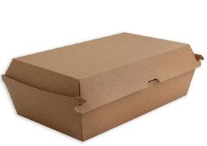 LARGE FISH BOX KRAFT F/FRIENDLY (ABLFISHB) x 100