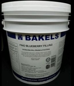 BAKELS BLUEBERRY FILLING x 6kg