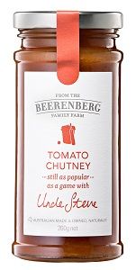 BEERENBERG AUST TOMATO CHUTNEY x 260g (8)