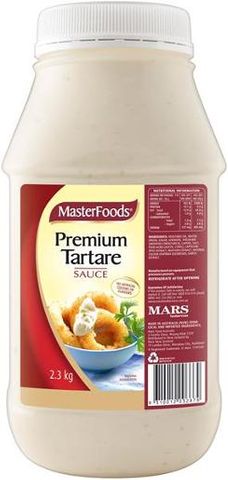 MFOODS TARTARE SAUCE GFREE x 2.3kg (6)