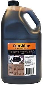 HICKORY SMOKED BBQ SAUCE SUNSHINE x 3LT (4)