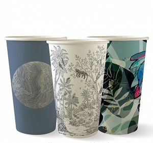 16oz ART SERIES BIO CUP DOUBLE WALL x 40 (15)