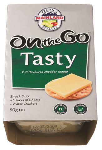 TASTY CHEESE CRACKERS ON THE GO 7 x 50g