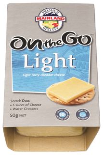 LIGHT CHEESE CRACKERS ON THE GO 7 x 50g