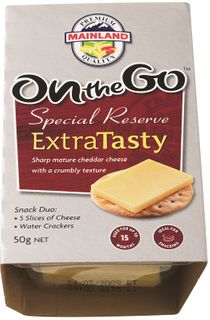 EXTRA TASTY CHEESE CRACKERS ON THE GO 7 x 50g