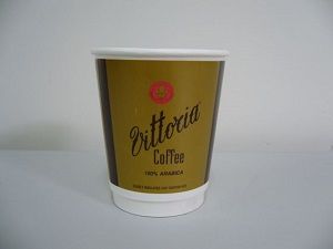 8oz VITTORIA TRIPE WALL CUP BIO x 500