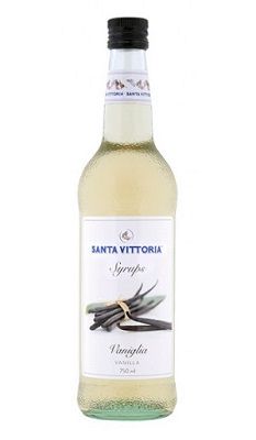 VANILLA SYRUP SANTA VITTORIA x 750ml (12)