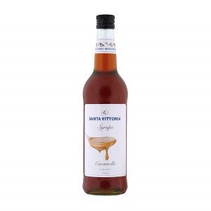 CARAMEL SYRUP SANTA VITTORIA x 750ml (12)