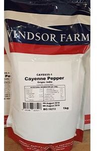 CAYENNE PEPPER WINDSOR FARM x 1kg